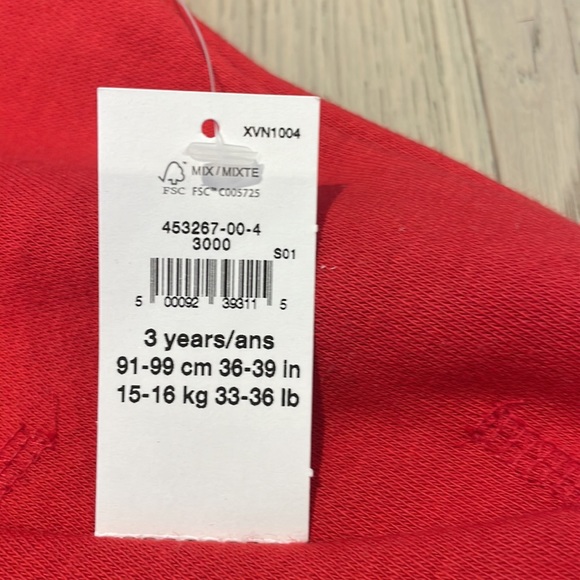 Gap toddler size 3 SpiderMan red sweatshirt BNWT - Picture 3 of 3